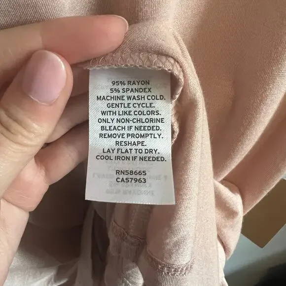 Halogen Light Pink Tank Top NWT Size XLarge - Picture 9 of 9